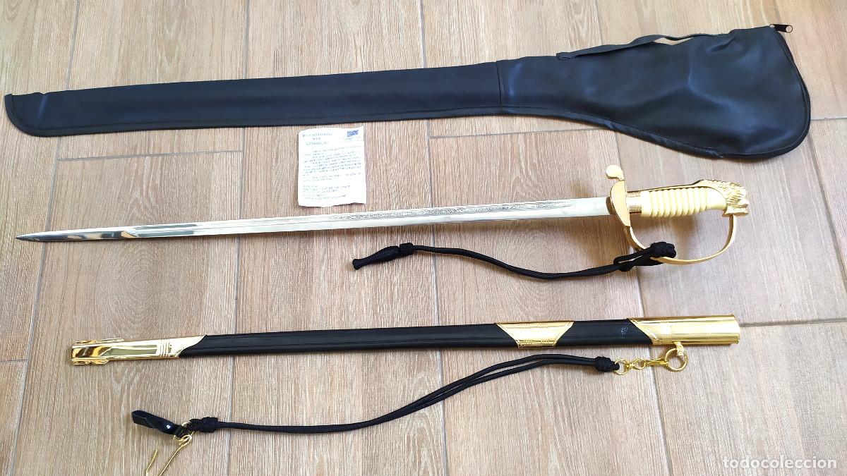 Militaria: Sable oficial de la Armada Espa&ntilde;ola nuevo