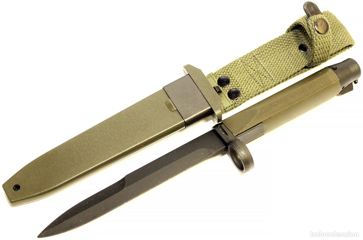 Militaria: Bayoneta griega para fusil autom&aacute;tico G3 EBO (Hellenic Arms Industries) 1
