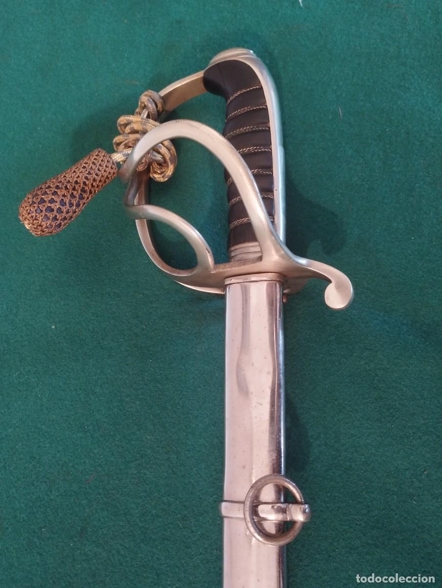 Militaria: Sable espada de infanter&iacute;a portugu&eacute;s, mediados del siglo XIX