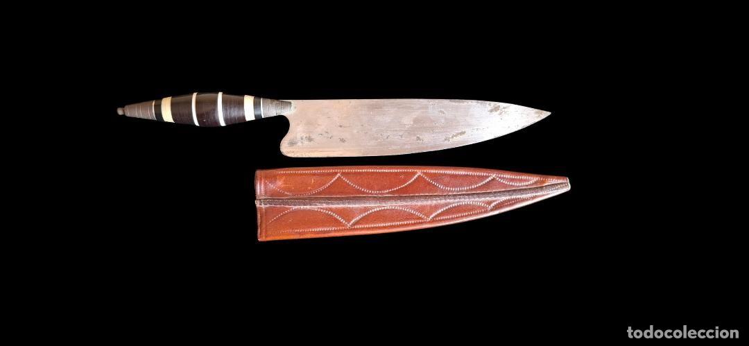 Militaria: (NA-260507)CUCHILLO CANARIO DE GRANDES MEDIDAS