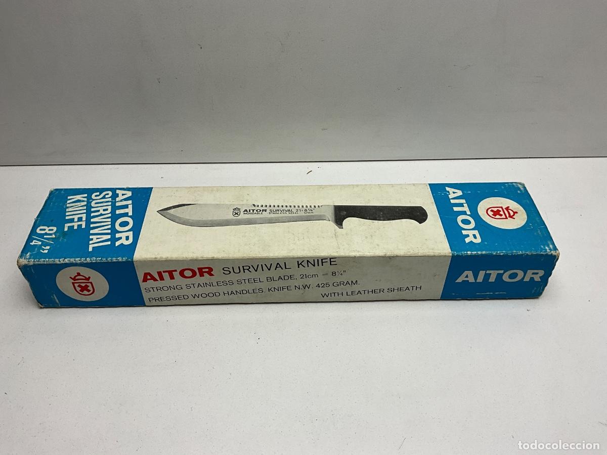 Militaria: CUCHILLO DE COLECCION AITOR SURVIVAL 21 - ANTIGUO DE COLECCION