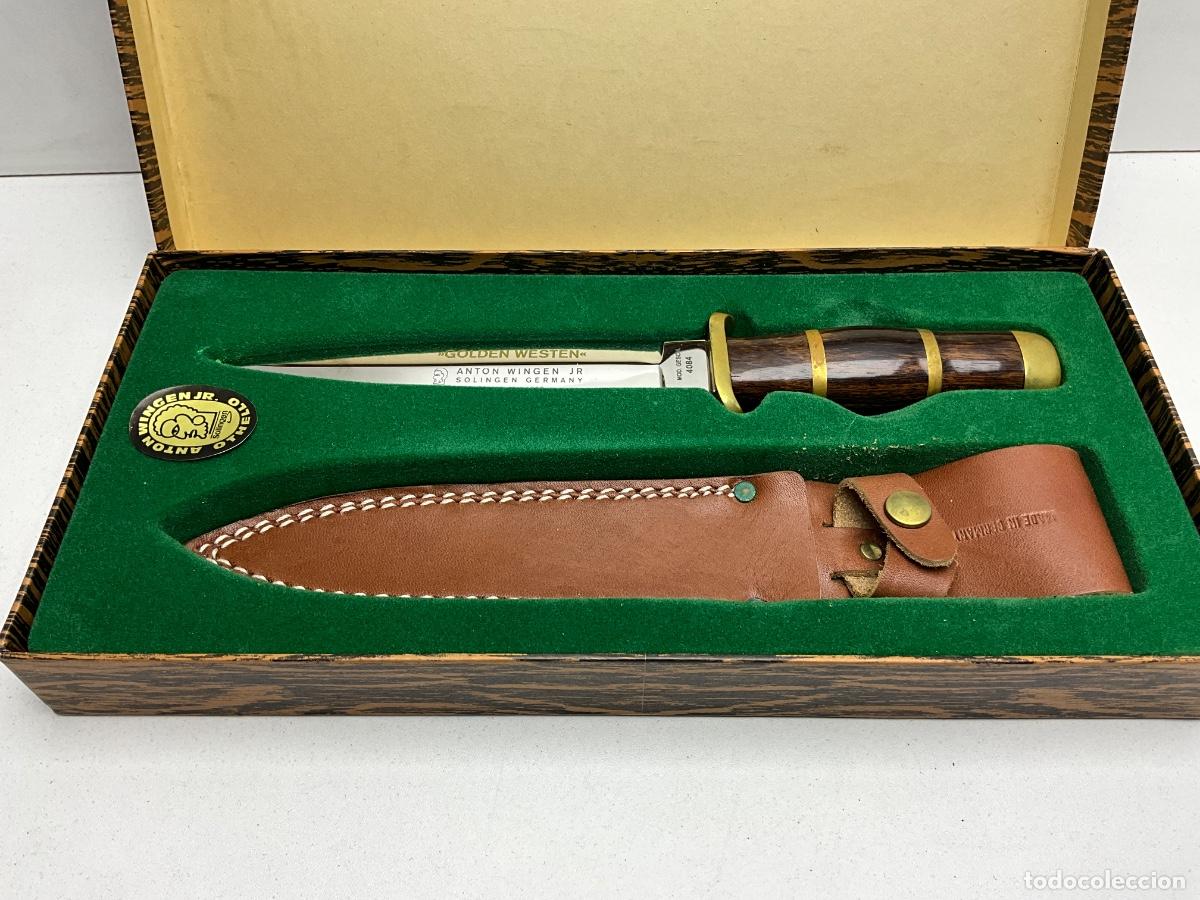 Militaria: CUCHILLO DE COLECCION ANTON WINGEN JR.-SOLINGEN - OTHELO MOD. GESCH 4084 - ANTIGUO DE COLECCION