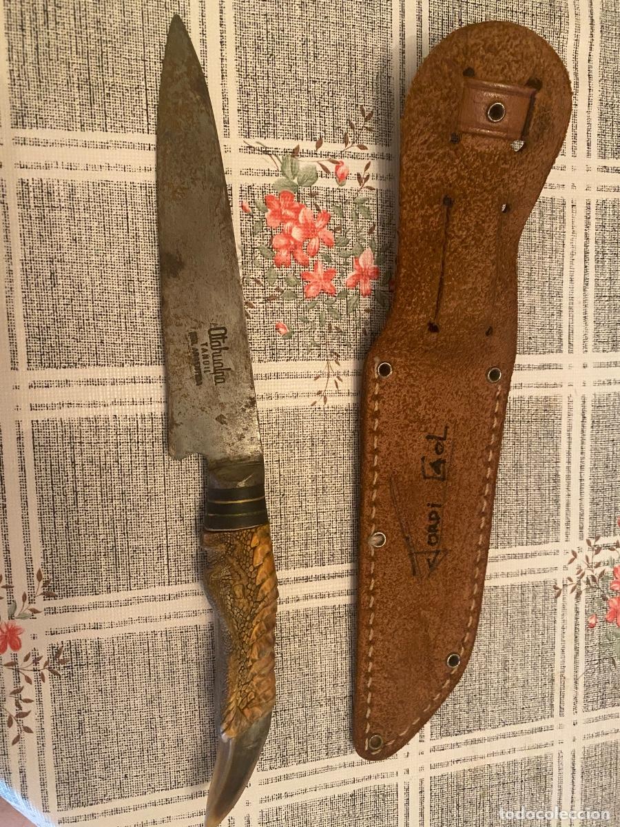 Militaria: CUCHILLO ARGENTINO PATA DE ARMADILLO OTAHUALPA TANOIL