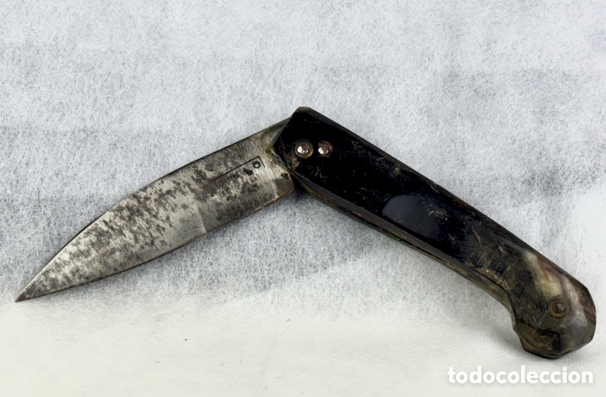Militaria: ANTIGUA NAVAJA DE SOLSONA - COSTA . 20 CM