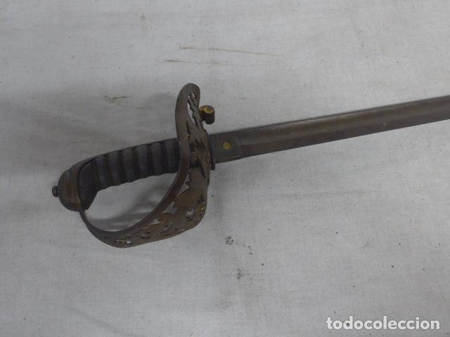Militaria: Antigua espada inglesa de ingenieros marcada de London de ROYAL ENGINEERS, Gran Breta&ntilde;a, s.XIX