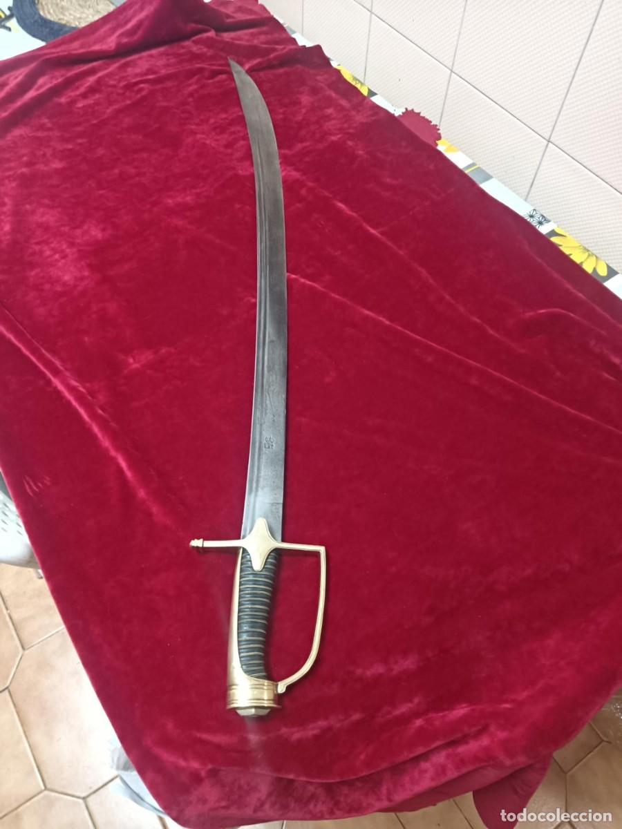 Militaria: Enorme sable napole&oacute;nico de los h&uacute;sares brit&aacute;nicos