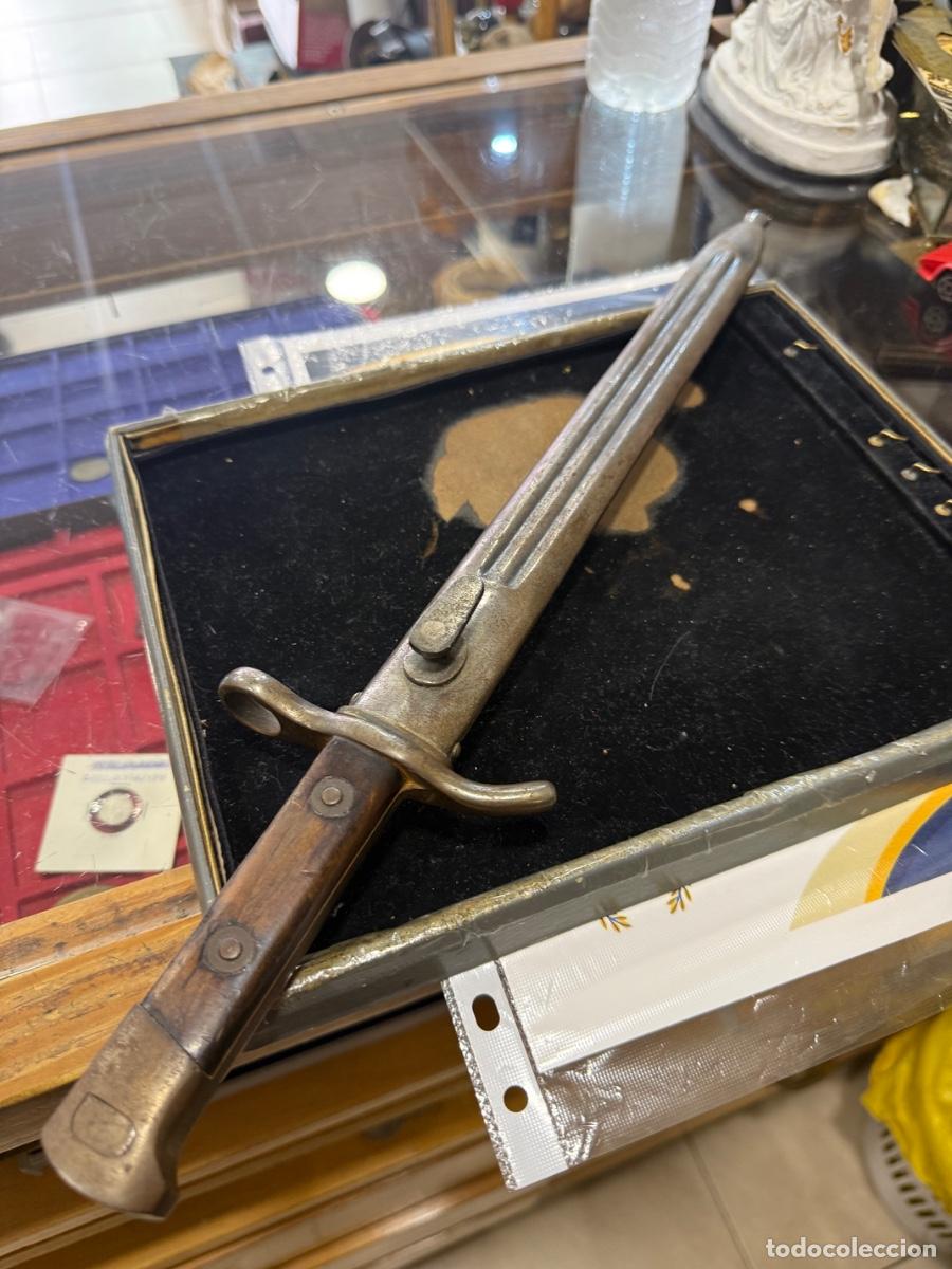 Militaria: Bonita bayoneta antigua, creo que sueca
