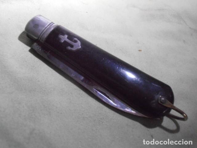 Militaria: NAVAJA DE PESCADOR ICA INOXIDABLE ALBACETE