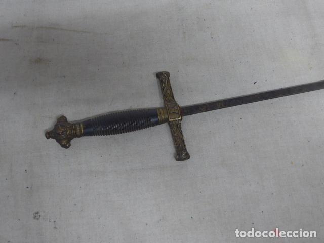 Militaria: Antigua espada espadin de oficial de ingenieros modelo 1900, marcado de Toledo. Original.