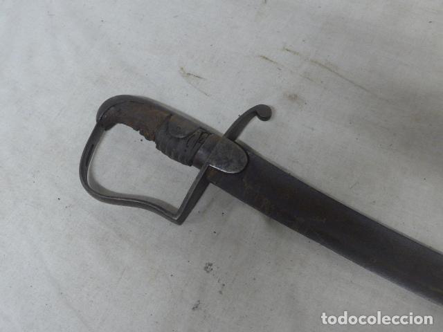 Militaria: Antigua espada sable inglesa para caballeria modelo 1796, guerra independencia, original.