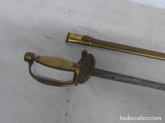 Militaria: Antigua espada francesa o belga para oficial arabe, colonial, seguramente turca ? a identificar
