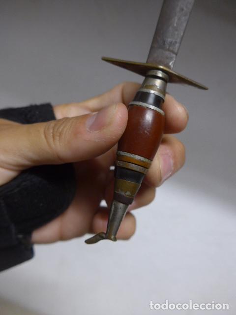 Militaria: Antiguo cuchillo a identificar - Foto 3
