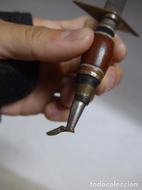 Militaria: Antiguo cuchillo a identificar - Foto 6