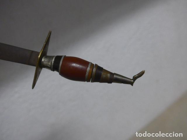 Militaria: Antiguo cuchillo a identificar - Foto 8