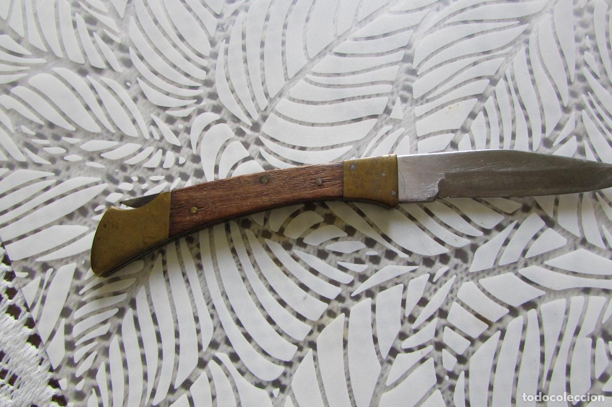 Militaria: ANTIGUA NAVAJA DE BOLSILLO PLEGABLE DE LA MARCA ROSTFREI
