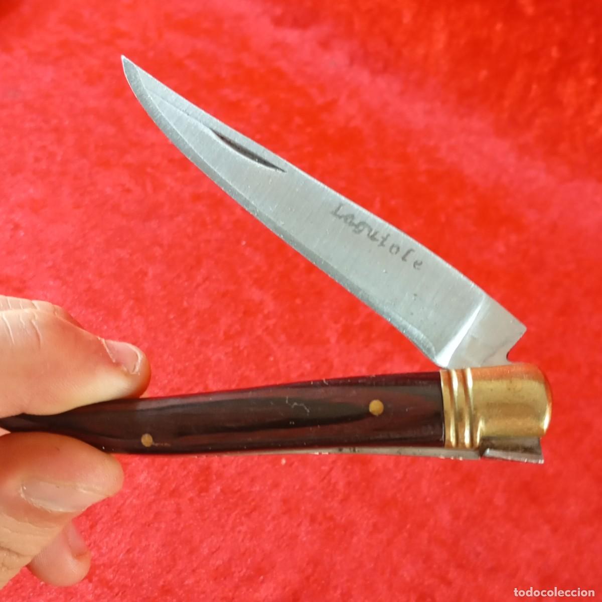 Militaria: NAVAJA - LAGUIOLE - INOXIDABLE - 20 CM TOTAL ABIERTA - PIEZA DE COLECCI&Oacute;N / 636