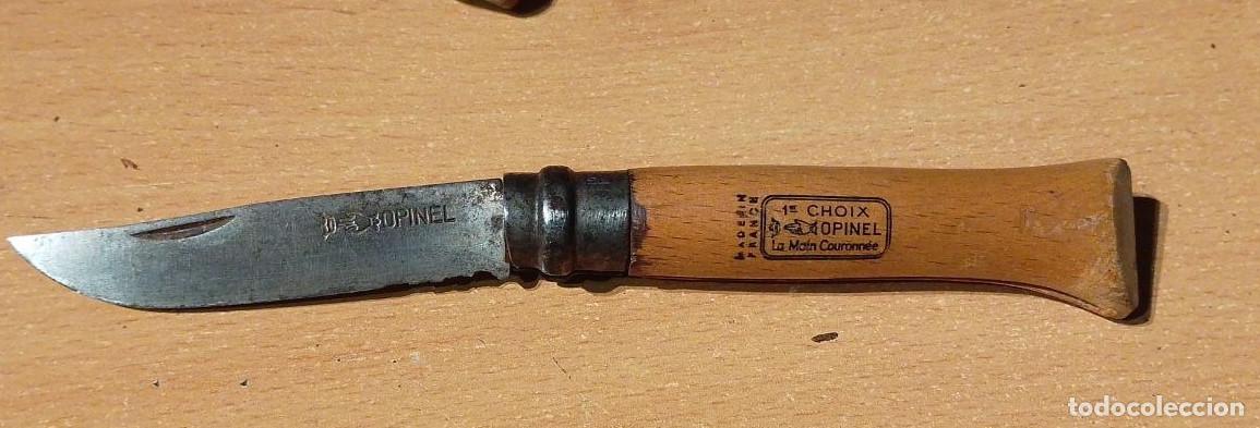 Militaria: antigua navaja opinel n&ordm; 8