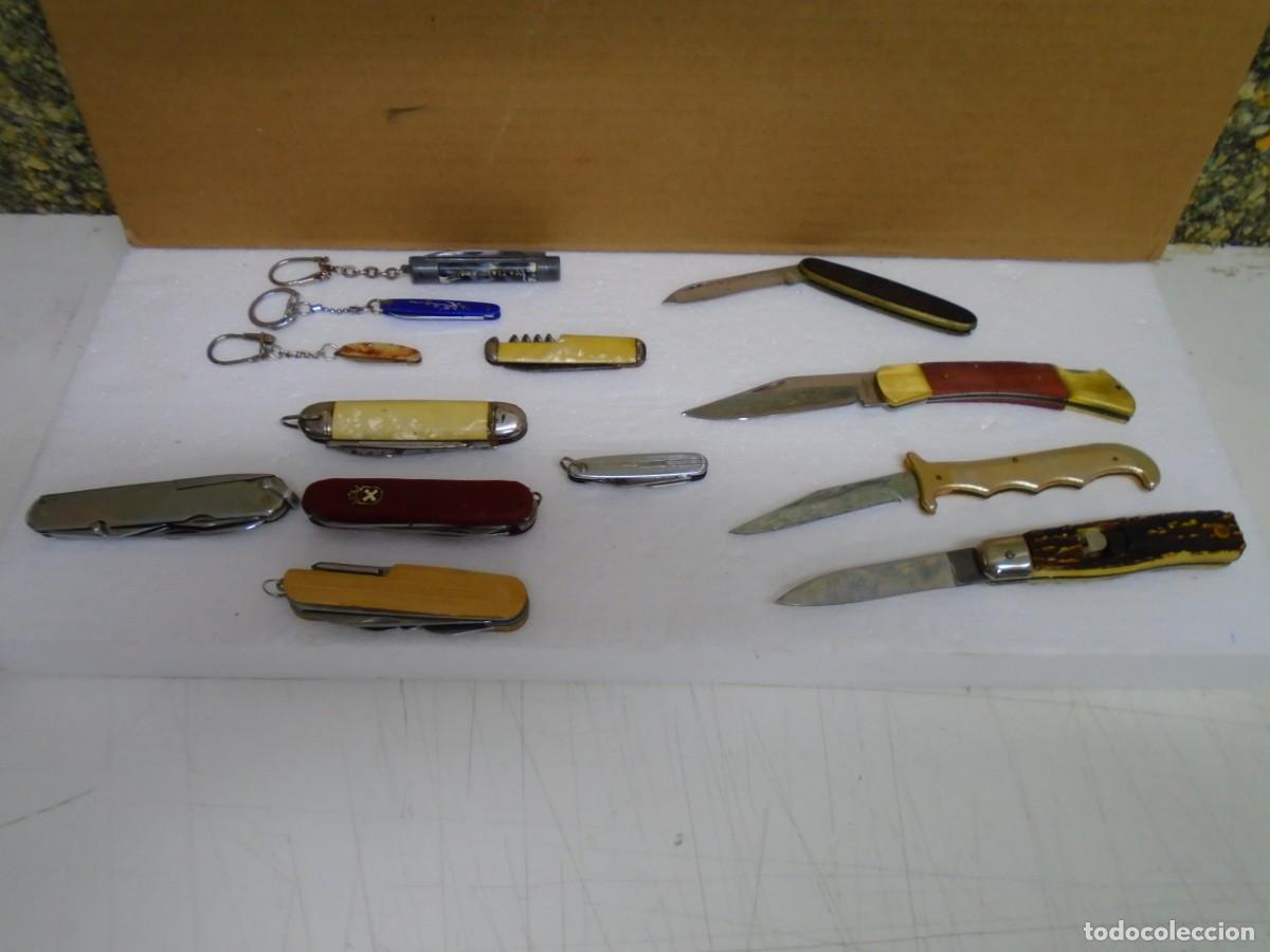 Militaria: GRAN LOTE DE ANTIGUAS NAVAJAS Y MULTIUSOS,LOS DE LAS FOTOS.TOTAL 13 PIEZAS,VER.