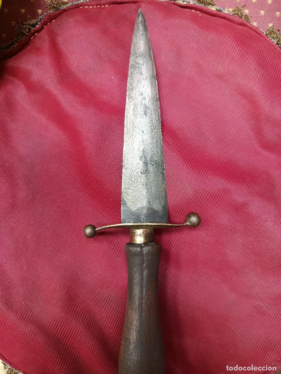 Militaria: Pu&ntilde;al botero original,siglo XIX.Leer bien el anuncio