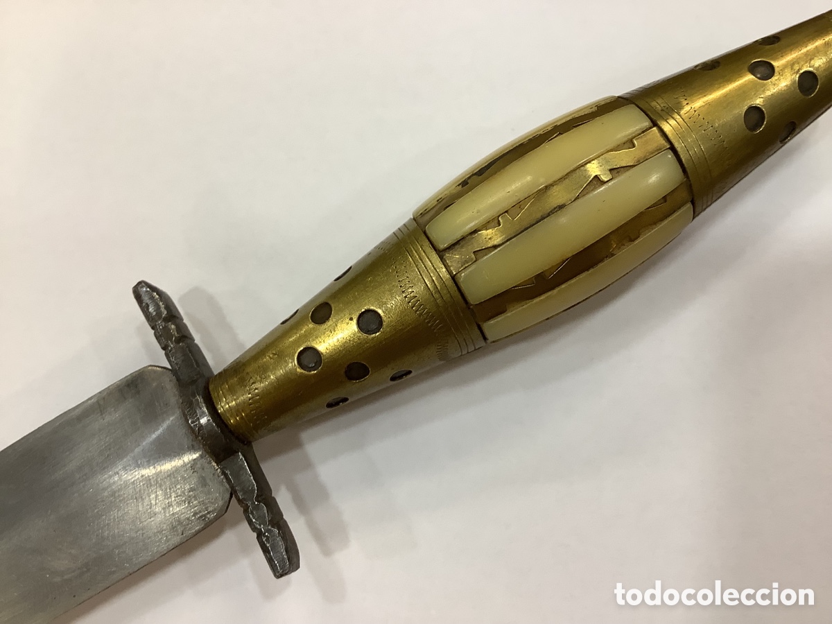 Militaria: ANTIGUO CUCHILLO DE ALBACETE
