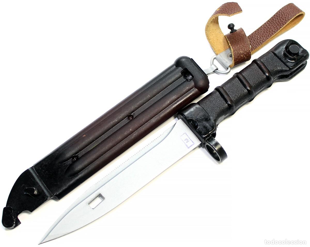 Military Antiques: Baioneta sovi&eacute;tica/rusa del a&ntilde;o 1989 para el fusil autom&aacute;tico AK-74