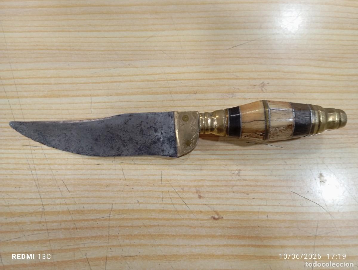 Militaria: ANTIGUO CUCHILLO POSIBLEMENTE DE SASTAGO . SASTAGUINO - SIGLO XIX