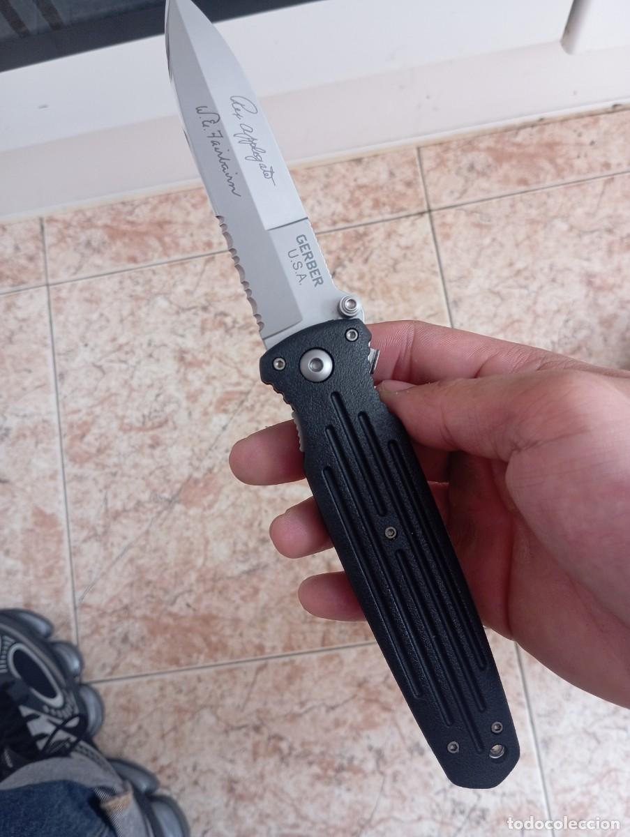 Militaria: Navaja t&aacute;ctica gerber combat folder descatalogado
