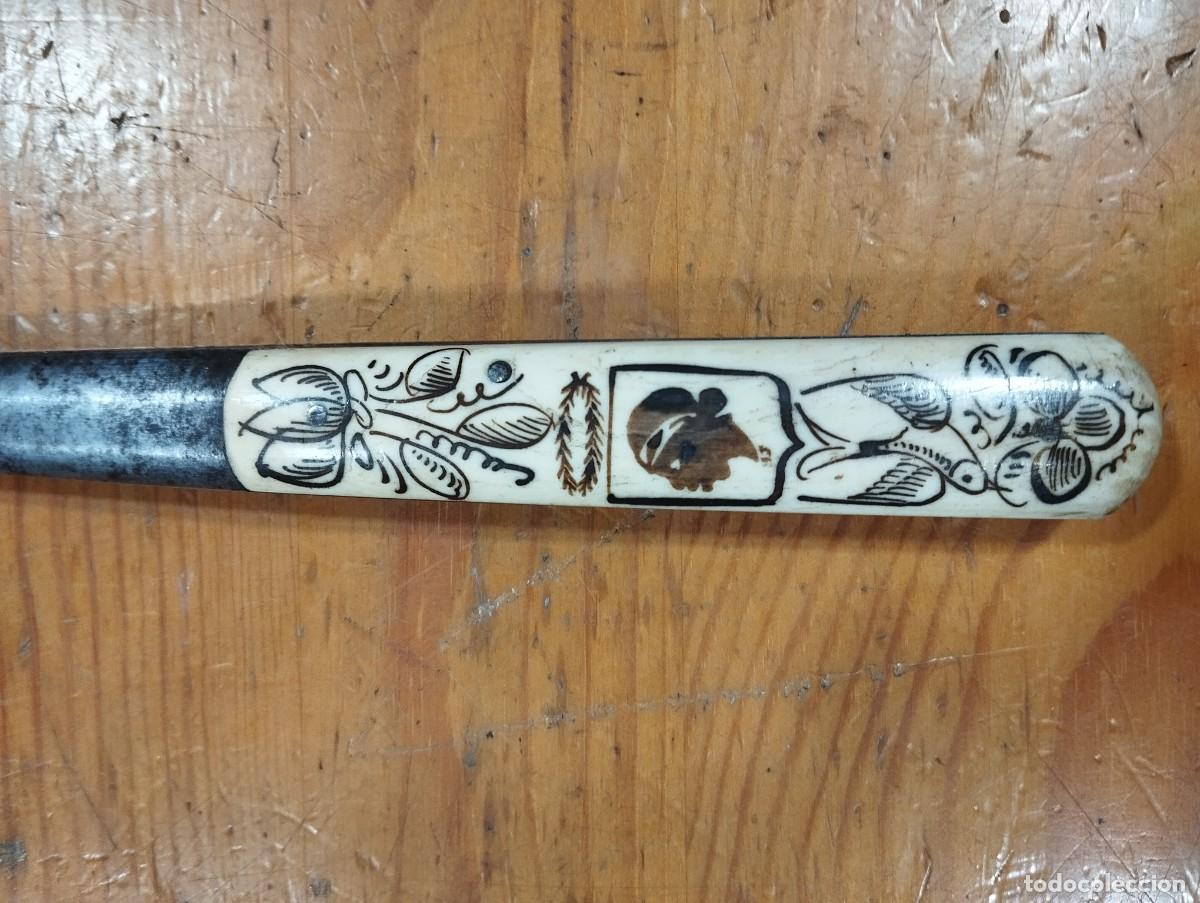 Militaria: NAVAJA &rdquo;VERITABLE BERNARD&rdquo; VENDETTA CORSA LEYENDA EN HOJA: &rdquo;Che la mia ferita sia mortale&rdquo;