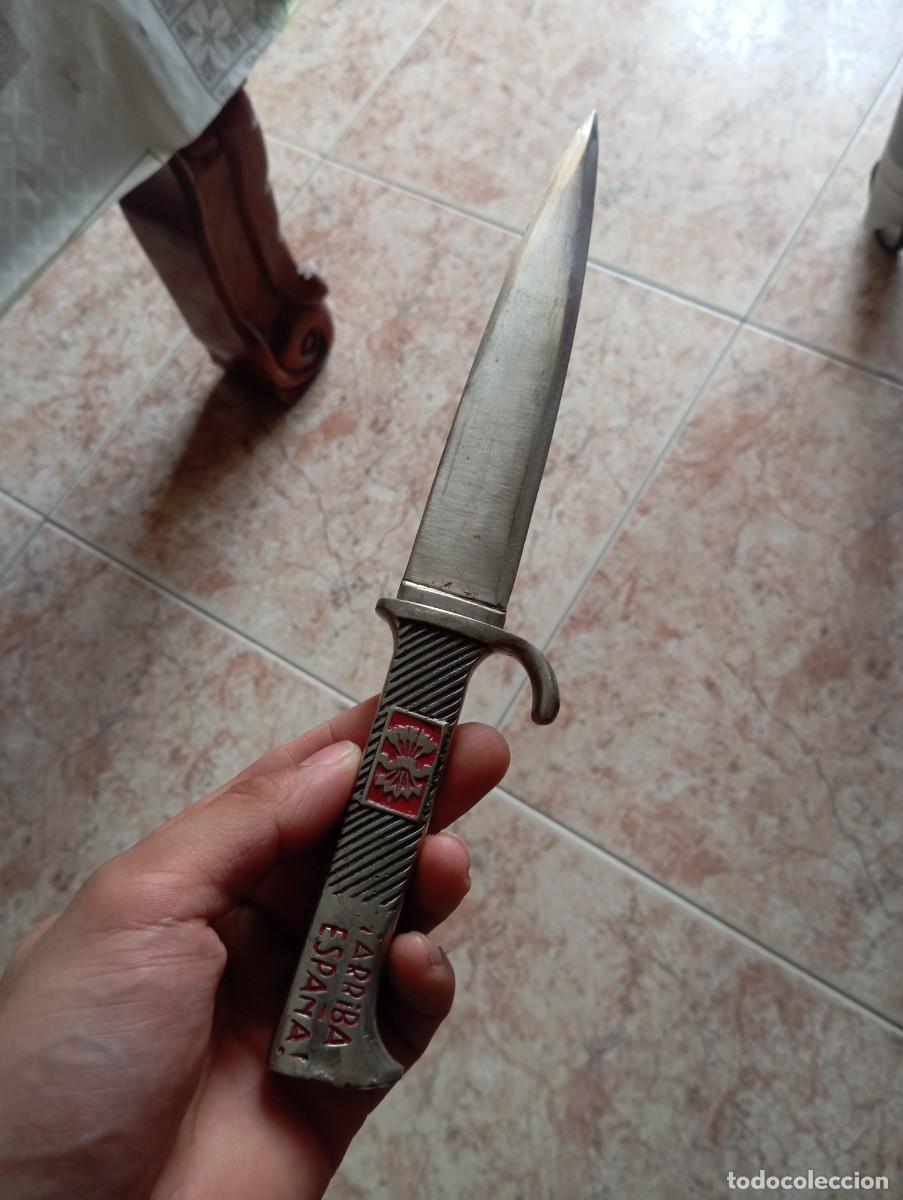Militaria: Hist&oacute;rico pu&ntilde;al-daga oficial de la falange espa&ntilde;ola