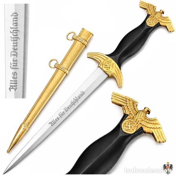 Militaria: DAGA CUCHILLO ALEMANA PROTOTIPO SOLINGEN 1945 - TERCER REICH. 43 CMS ** COLECCIONISTAS