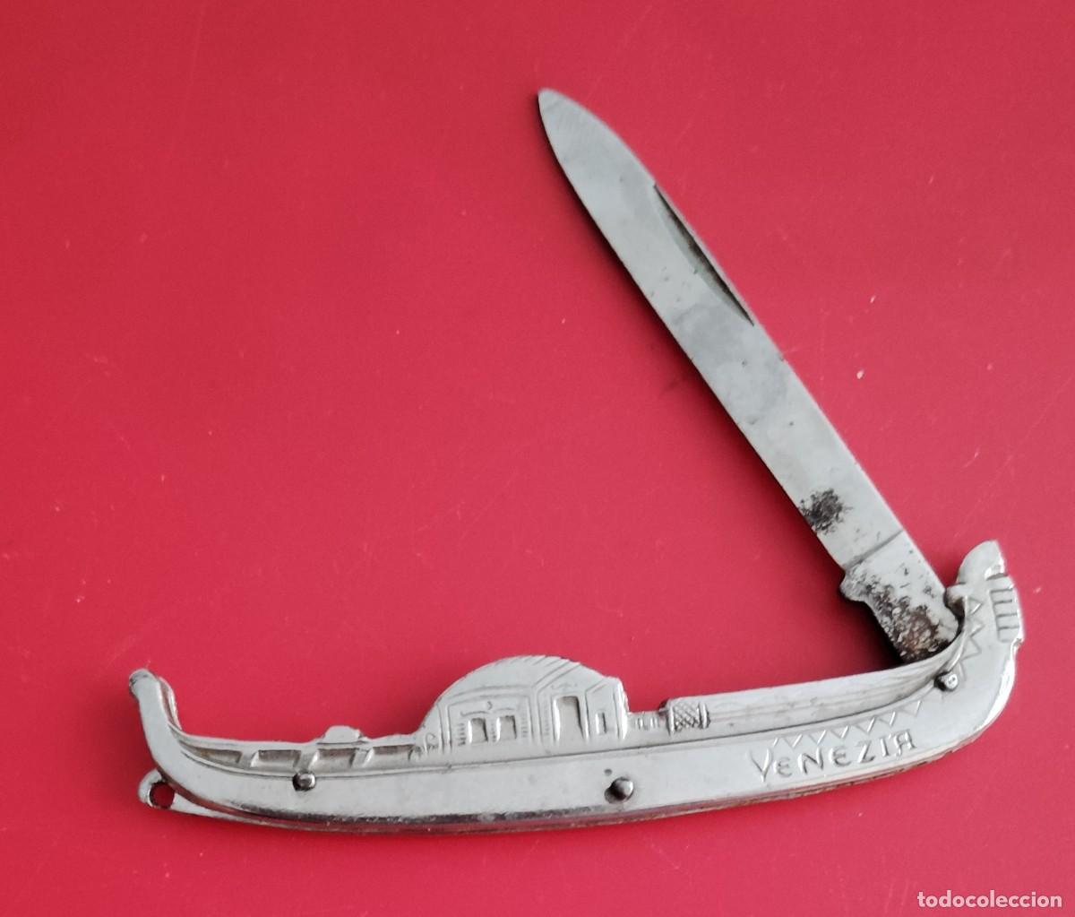 Militaria: NAVAJA MANGO GONDOLA VENECIA ENVIO CERTIFICADO INCLUIDO.