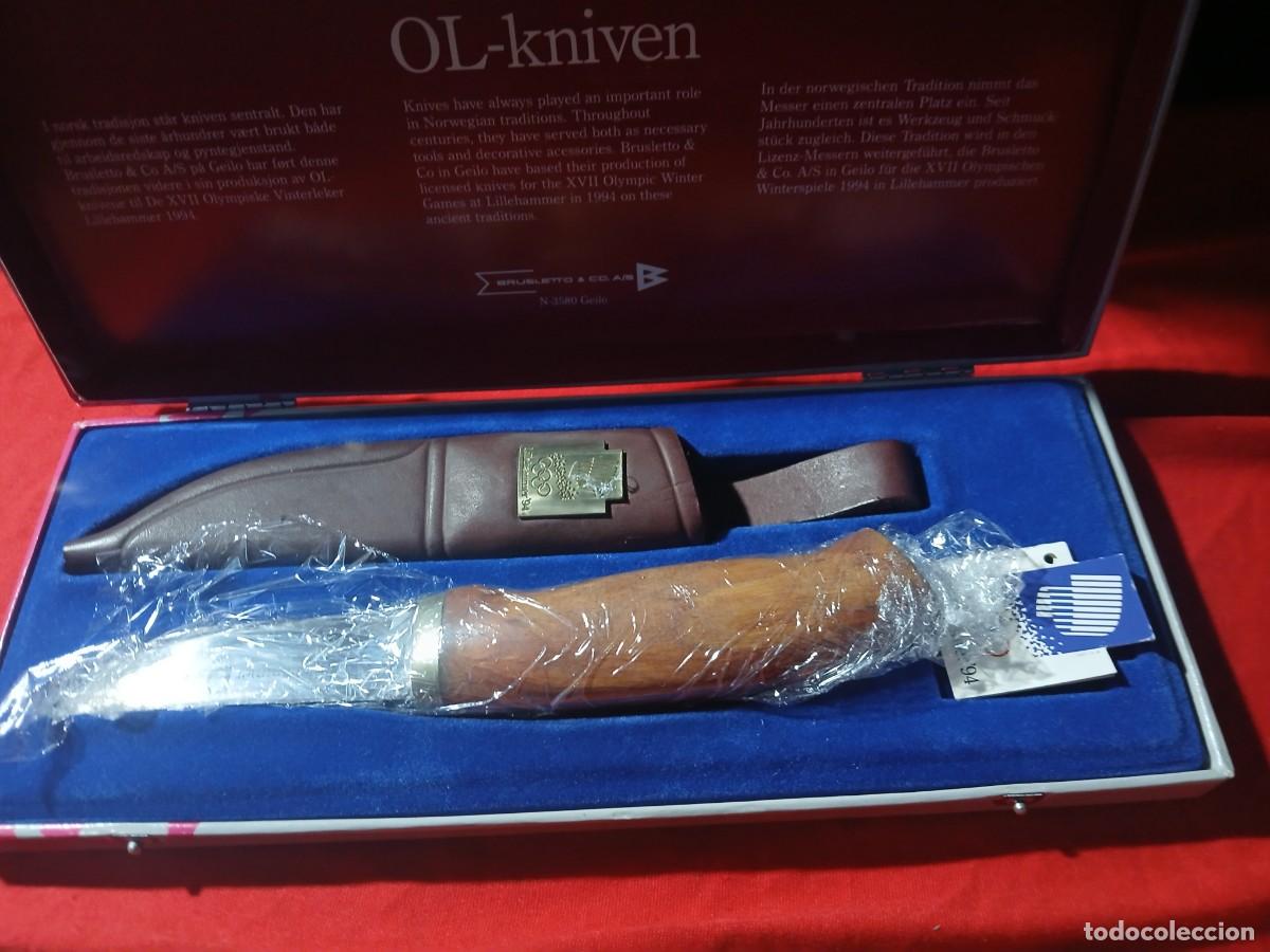 Militaria: CUCHILLO PUUKO DE LAS OLIMPIADAS DE INVIERNO DEL 94