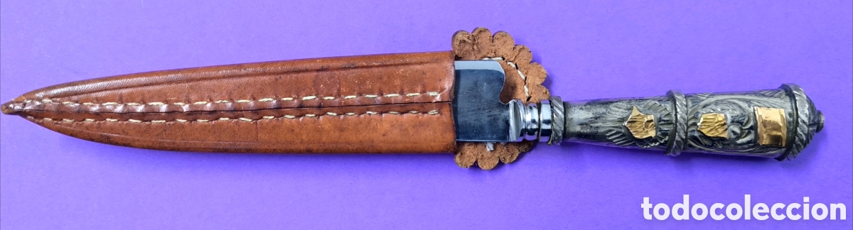 Militaria: CUCHILLO CRIOLLO ARGENTINO 21 cm.