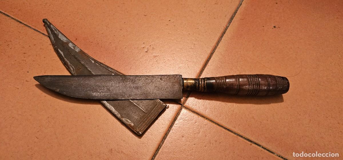 Militaria: Interesante cuchillo espa&ntilde;ol siglo XIX