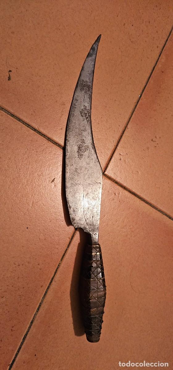 Militaria: Interesante cuchillo espa&ntilde;ol siglo XIX