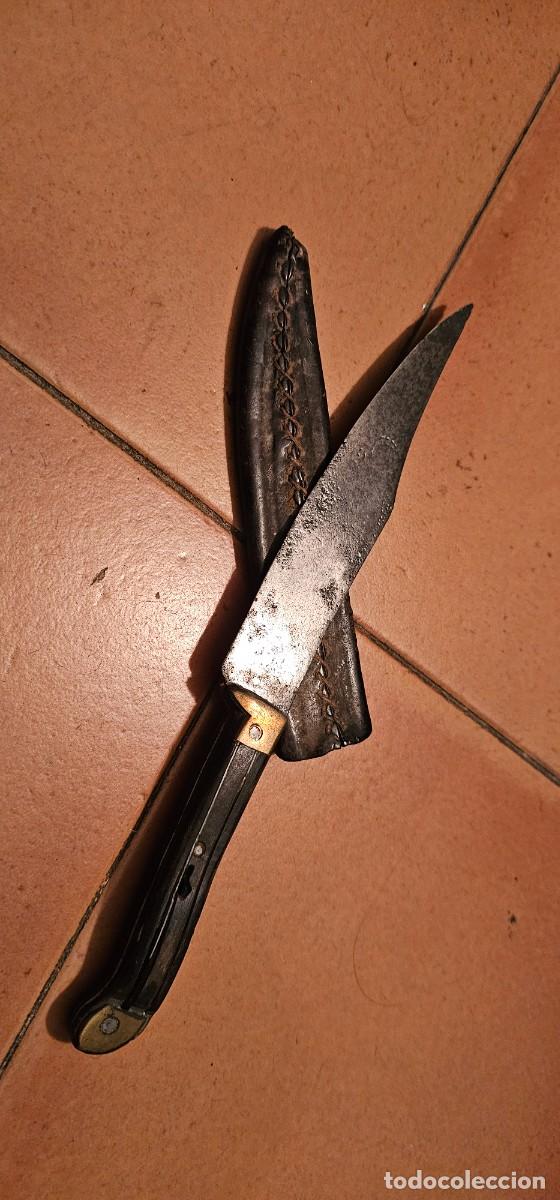 Militaria: Interesante cuchillo espa&ntilde;ol siglo XIX