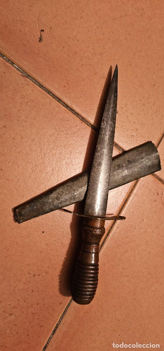 Militaria: Preciosa daga espa&ntilde;ola siglo XIX