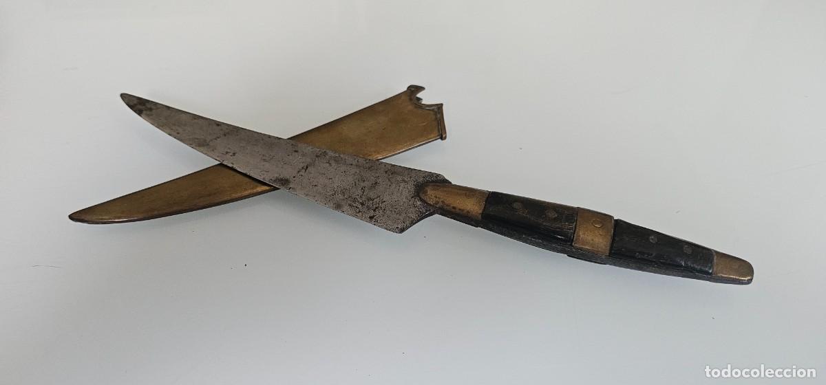 Militaria: Precioso cuchillo espa&ntilde;ol siglo XIX