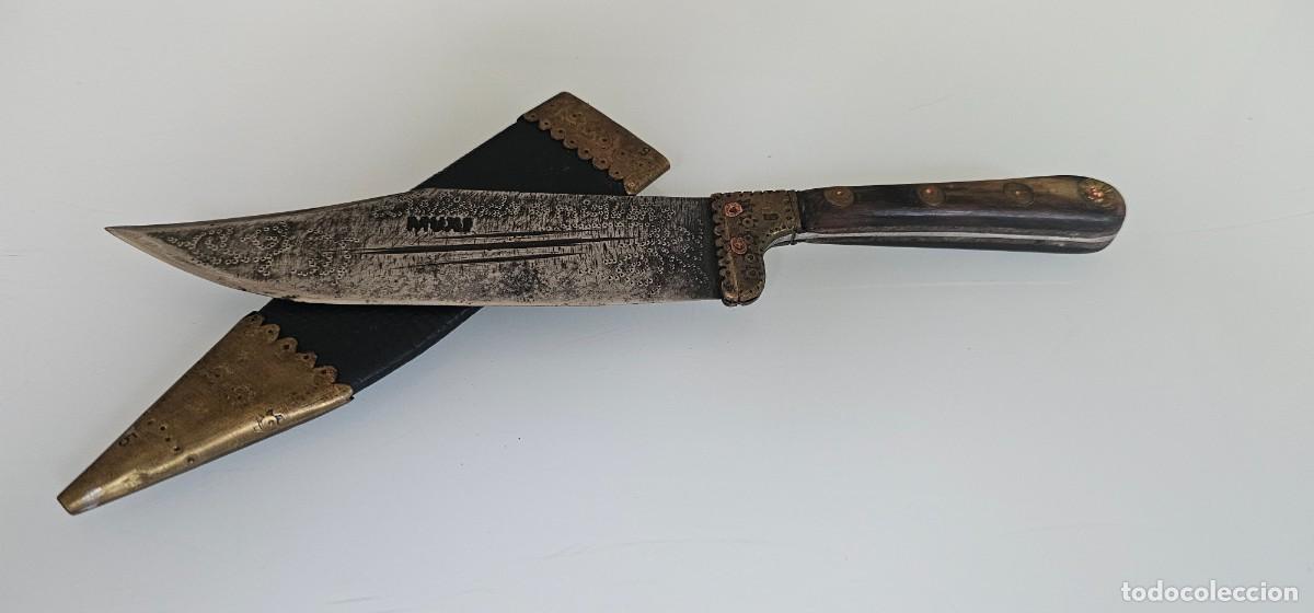 Militaria: Precioso cuchillo espa&ntilde;ol siglo XIX