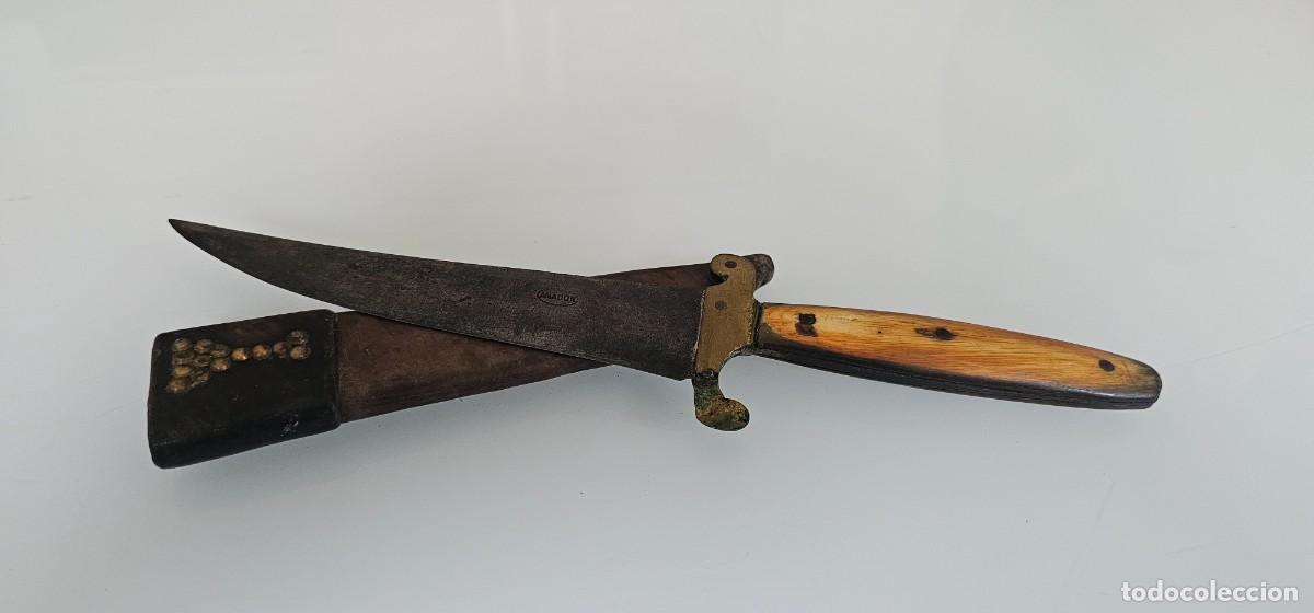 Militaria: Precioso cuchillo espa&ntilde;ol siglo XIX