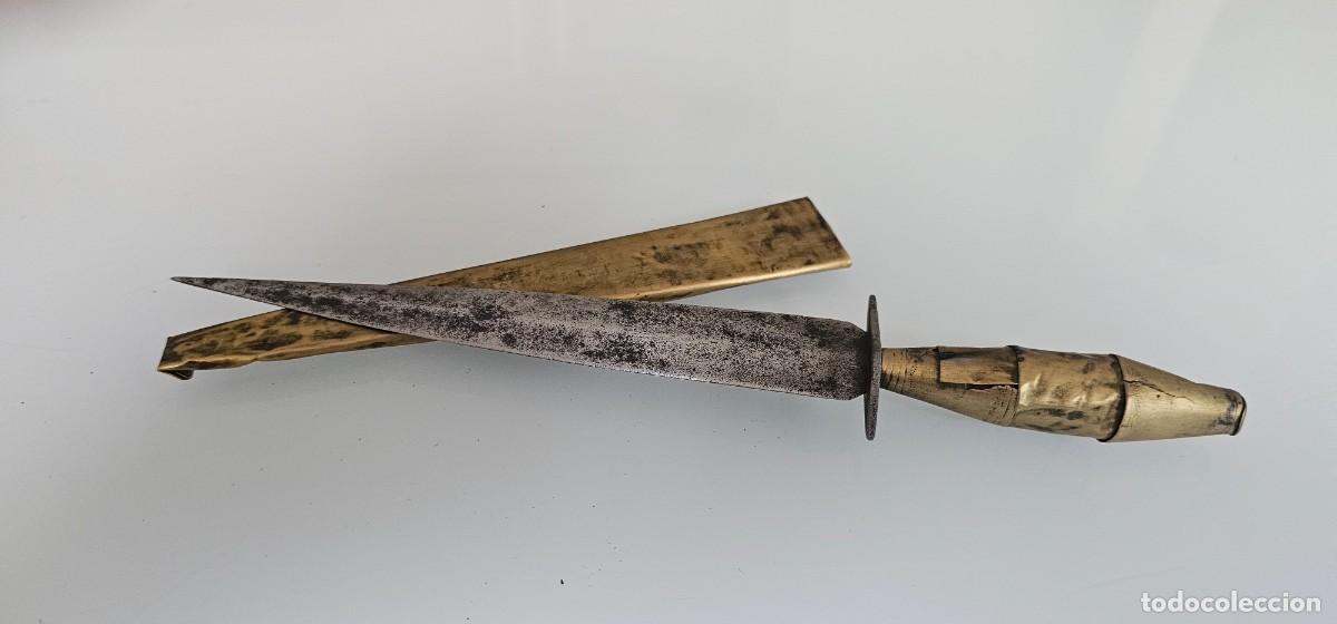 Militaria: Preciosa daga espa&ntilde;ola siglo XIX