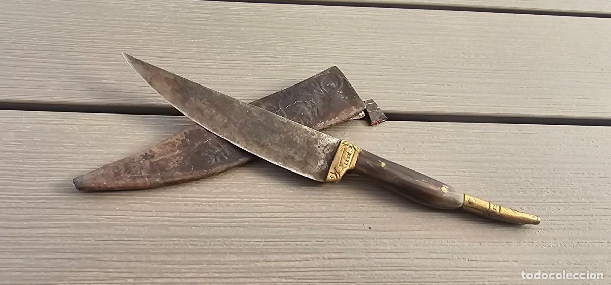 Militaria: Precioso cuchillo espa&ntilde;ol siglo XIX