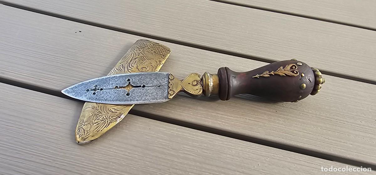 Militaria: Espectacular daga espa&ntilde;ola siglo XIX o anterior