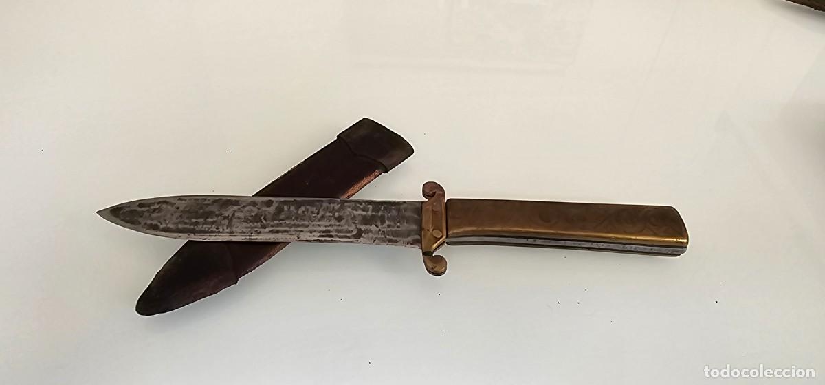 Militaria: Precioso cuchillo espa&ntilde;ol siglo XIX