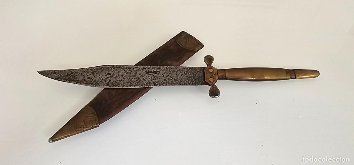 Militaria: Precioso cuchillo espa&ntilde;ol siglo XIX