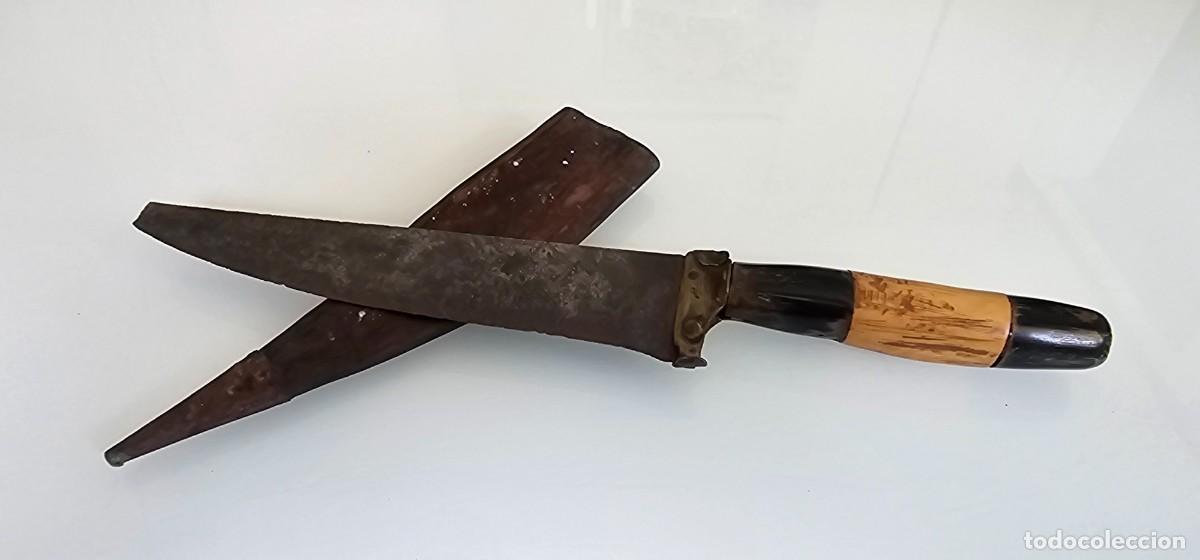 Militaria: Cuchillo espa&ntilde;ol siglo XIX