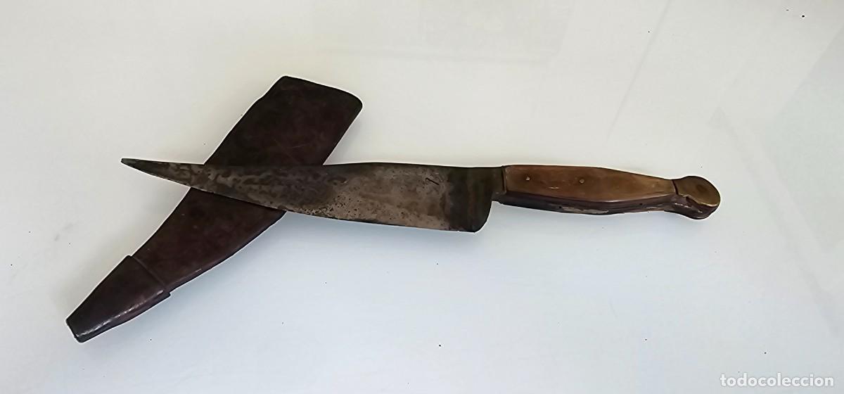 Militaria: Bonito cuchillo espa&ntilde;ol siglo XIX