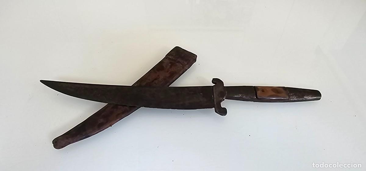 Militaria: Espectacular cuchillo espa&ntilde;ol siglo XIX