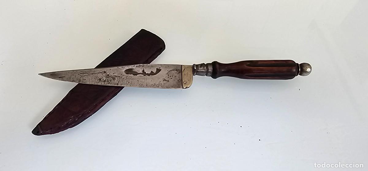 Militaria: Preciosa daga dama siglo XIX