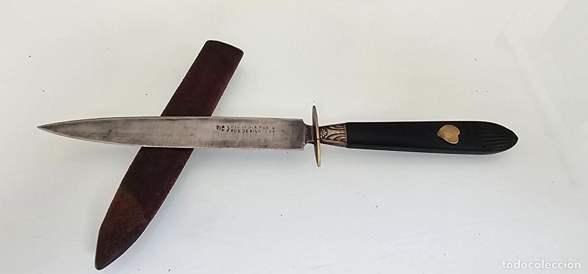 Militaria: Preciosa daga dama firmada siglo XIX